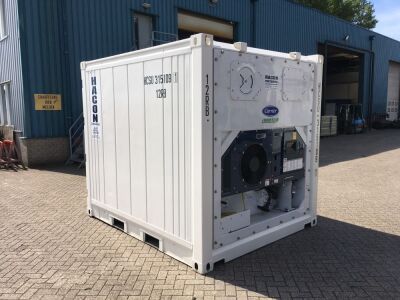 Koelelement aan achterzijde 10ft Reefer